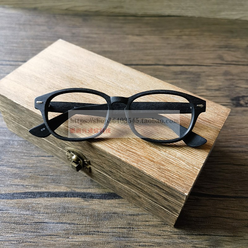 TA木纹镜框专柜正品日本潮人手工复古时尚近视眼镜框架男女通用