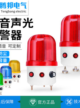 声光一体语音报警器可接线可充电