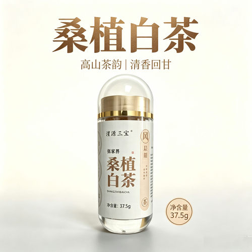 澧源三宝桑植白茶小金饼37.5g