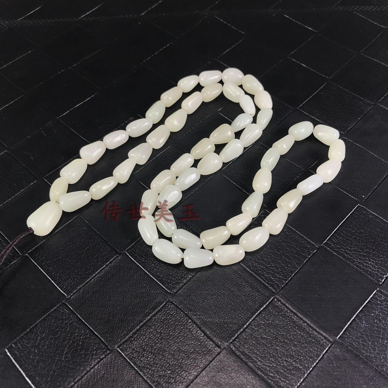 原石毛衣链子男女士天然和田玉