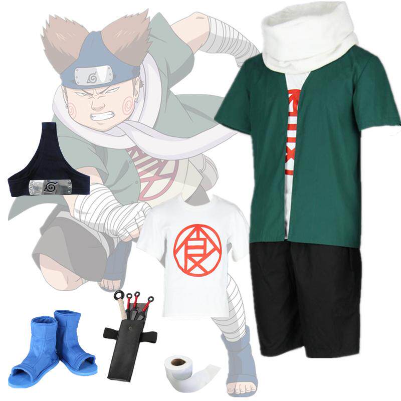 忍者丁次火影男士外套万圣节丁次