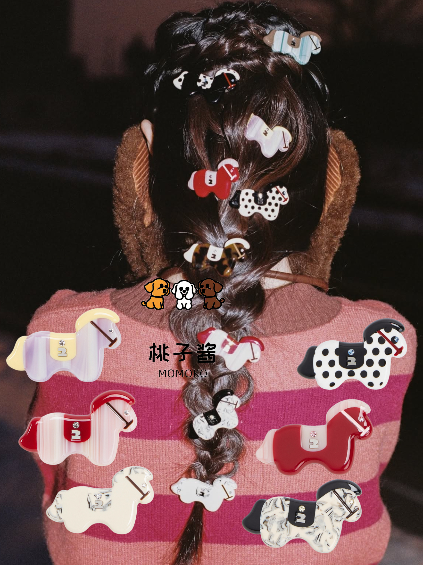 Tagi.小马可爱创意醋酸镶钻发夹刘海夹可爱边夹发卡发饰新年礼物,饰品/流行首饰/时尚饰品新,发饰,淘宝优惠券,粉丝福利购,淘宝优惠卷