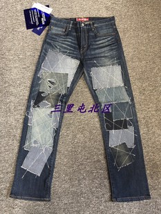 做旧补丁牛仔裤 三里屯北区 WATANABE合作款 JUNYA 日本制 现货