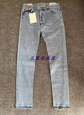 三里屯北区【现货】高街潮牌GALLERY.DETP基础款修身牛仔裤美国制