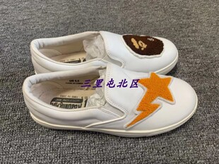 三里屯北区【现货】BAPE安逸猿A Bathing Ape LOGO刺绣女款休闲鞋