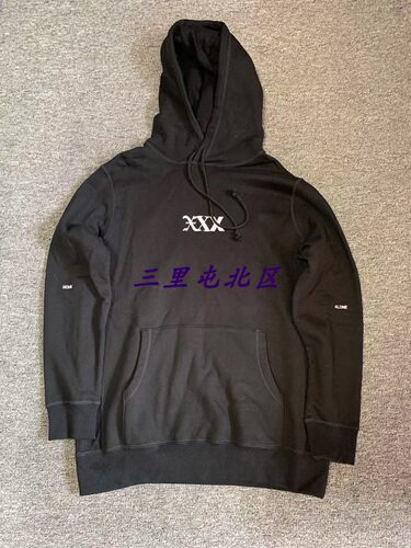 GODSELECTIONXXX刺绣修身帽衫