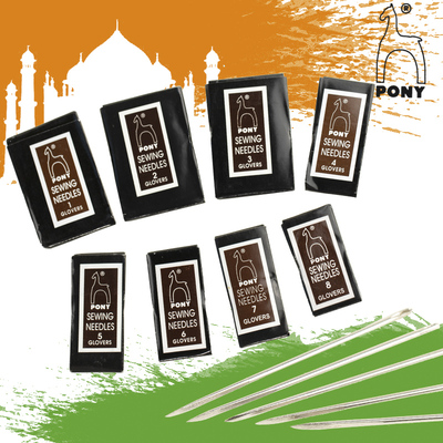 马牌三角手缝针皮料针包邮