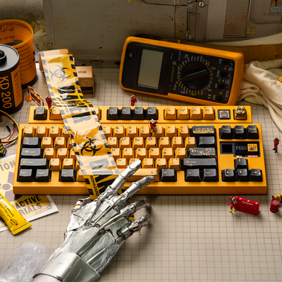 PBTfansErosion五面热升华键帽