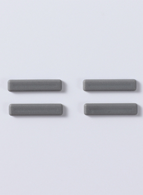 KBDfans Holy60 KBD8X MKIII客制化机械键盘橡胶防滑脚垫 长20mm