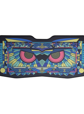 Athena1800雅典娜 猫头鹰异形桌垫鼠标垫游戏 890x375mm粗面细面