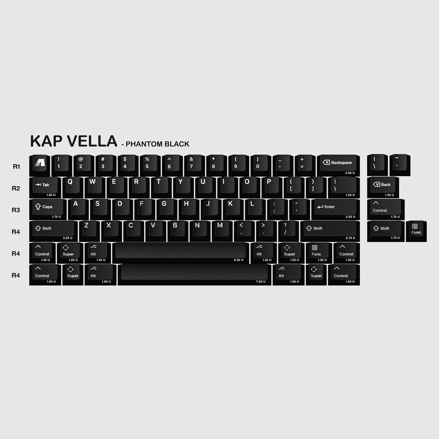 vella二色键帽6065hhkb图片