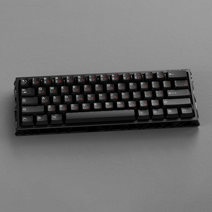 PBTfans黑红日文客制化机械键盘pbt二色三色键帽TenZ磁轴键盘同款