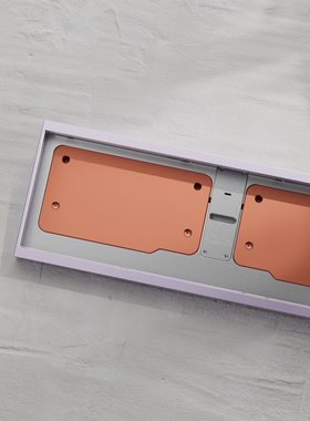 KBDfans 客制化机械键盘套件Tofu65 3.0配件配重红铜不锈钢铝