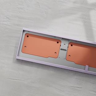 KBDfans 客制化机械键盘套件Tofu65 3.0配件配重红铜不锈钢铝