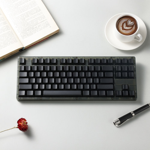 PBTfansLyla纯黑无刻键帽