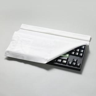 KBDfans 客制化机械键盘防尘布电镀彩镀pvd配重擦拭 键盘包裹布