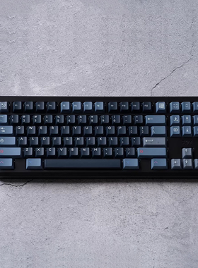 PBTfans Spark r3客制化机械键盘pbt材质原厂二色磁轴深蓝系键帽