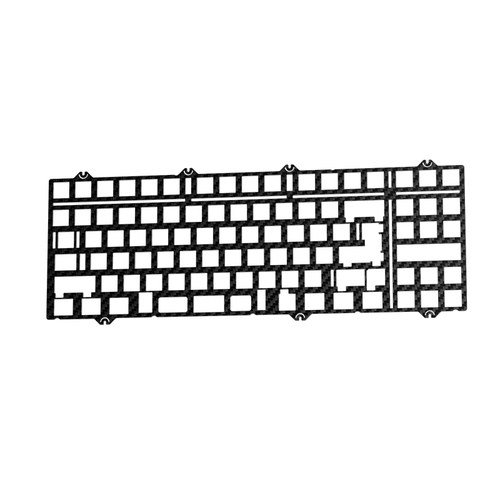 KBDfans 客制化机械键盘套件TOFU TKL R2配件 定位板 PEI 铝 FR4