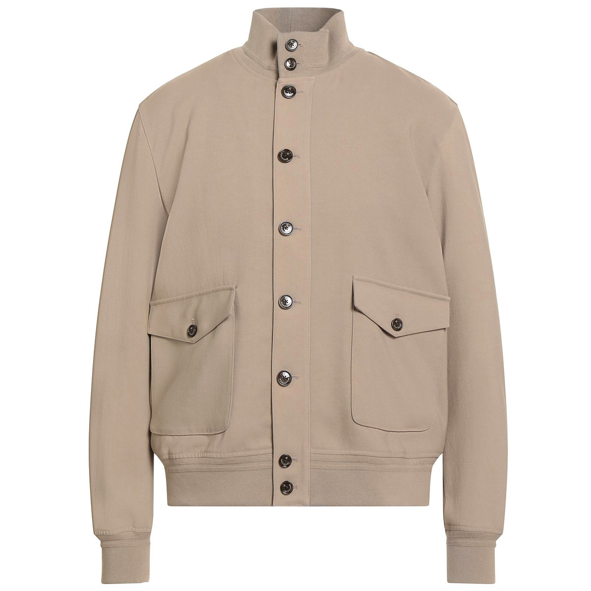 高品质推荐 意大利超一线MONTECORE 25秋冬新款 米色科技面料夹克