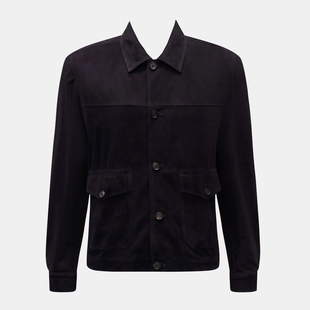 四季 那不勒斯 纳帕绒面小牛皮 A1款 调货 老钱风皮衣 意国原产