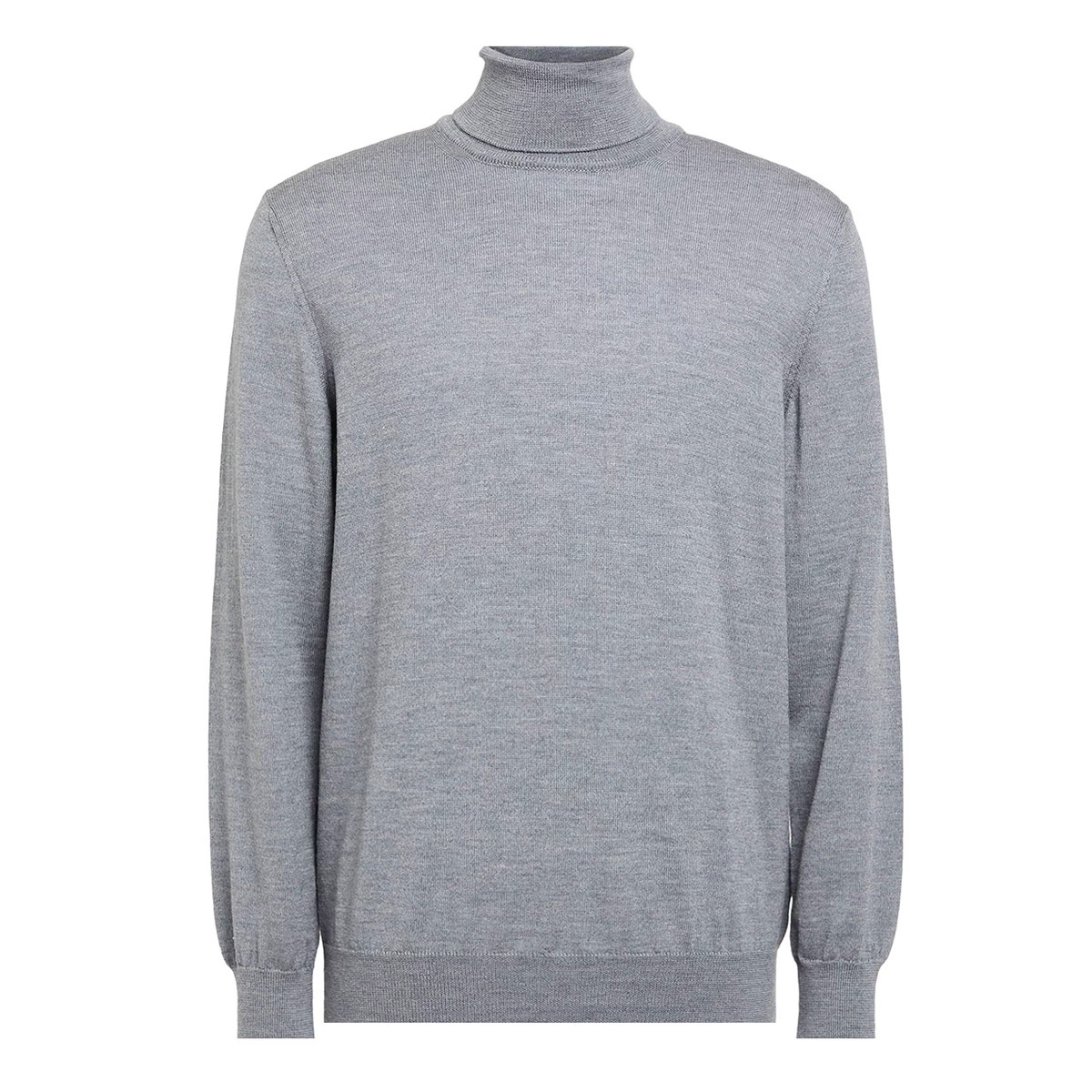 意大利醉顶吉仅低于LP COLOMBO 秋冬 浅灰色 纯羊毛 高领毛衣