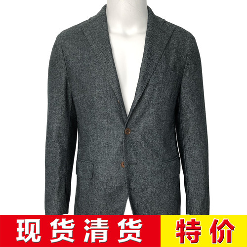 公价39000 那不勒斯顶吉超一线 ISAIA 秋冬 绿色山羊绒 手工西服