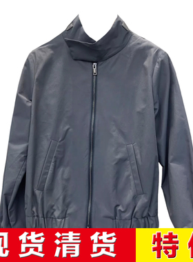 现货清货 意大利顶吉品牌 Andre Maurice 秋冬深灰色休闲夹克