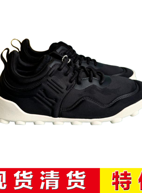 现货清货超低特价 公价4200意大利产VOILE BLANCHE黑色运动休闲鞋
