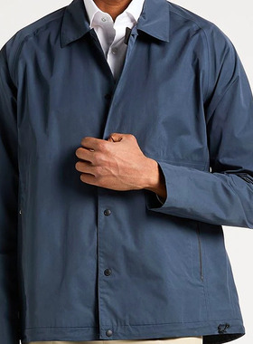 LP创立顶吉休闲品牌 超一线SEASE 春秋 独家科技面料拼接设计夹克