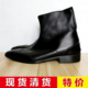 特价 短靴 黑色头层牛皮 清货 秋冬