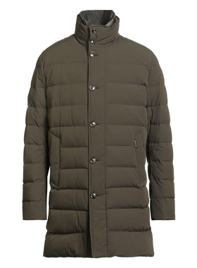 高品质推荐 意大利超一线MONTECORE25秋冬新款军绿色白鹅绒羽绒服