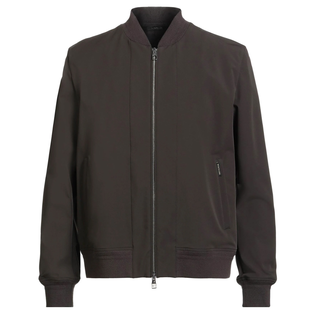 高品质推荐 意大利超一线MONTECORE25秋冬新款摩卡色科技面料夹克