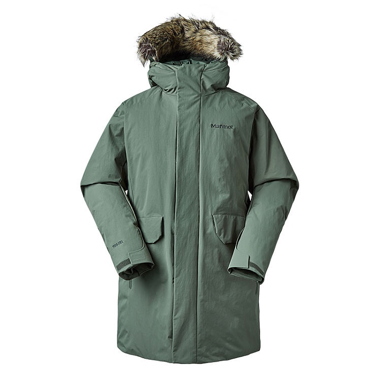 厚重零下20!marmot户外秋冬羽绒服鹅绒内胆the棉吸湿排汗保暖男款