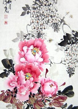 【画艺佳.字画】C17563实力派画家.写意花鸟国画《春晖》(三尺)