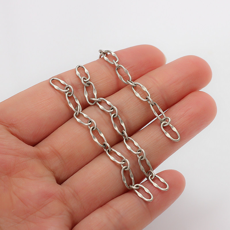 S  MATTE NECKLACE EXTENSION CHAIN TAIL CHAIN UNIVERSAL ADJUSTABLE EXTENSION CHAIN DIY BRACELET BRAIDED ROPE GADGET