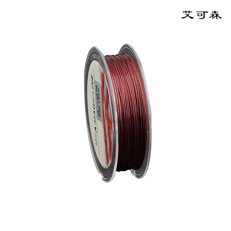 0.8MM KOREAN WAX ROPE WAX THREAD NECKLACE BRACELET ROPE LEATHER ROPE DIY JEWELRY MATERIAL BEESWAX PENDANT ROPE