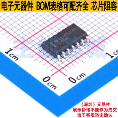 FET输入运放 TL034IDR SOIC-14 TI/德州 电子元器件配单全新原装