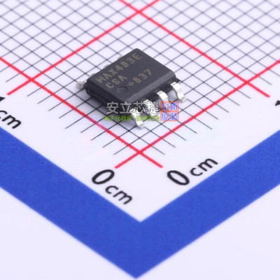 RS-485/RS-422芯片 MAX483ECSA+T SOIC-8 MAXIM(美信) 电子元器件