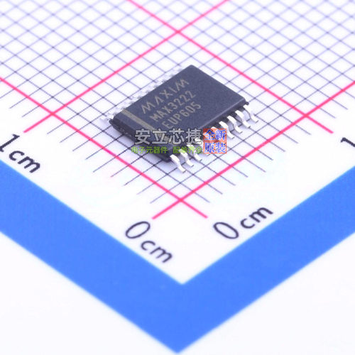RS232芯片 MAX3222EUP+ TSSOP-20 MAXIM(美信) 电子元件全新原装