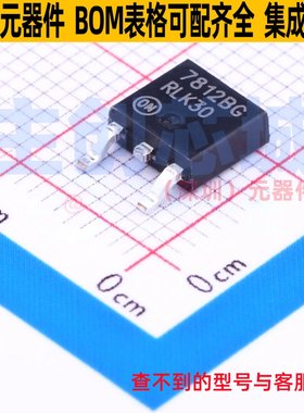 线性稳压器(LDO) MC7812BDTRKG TO-252 onsemi(安森美) 全新原装