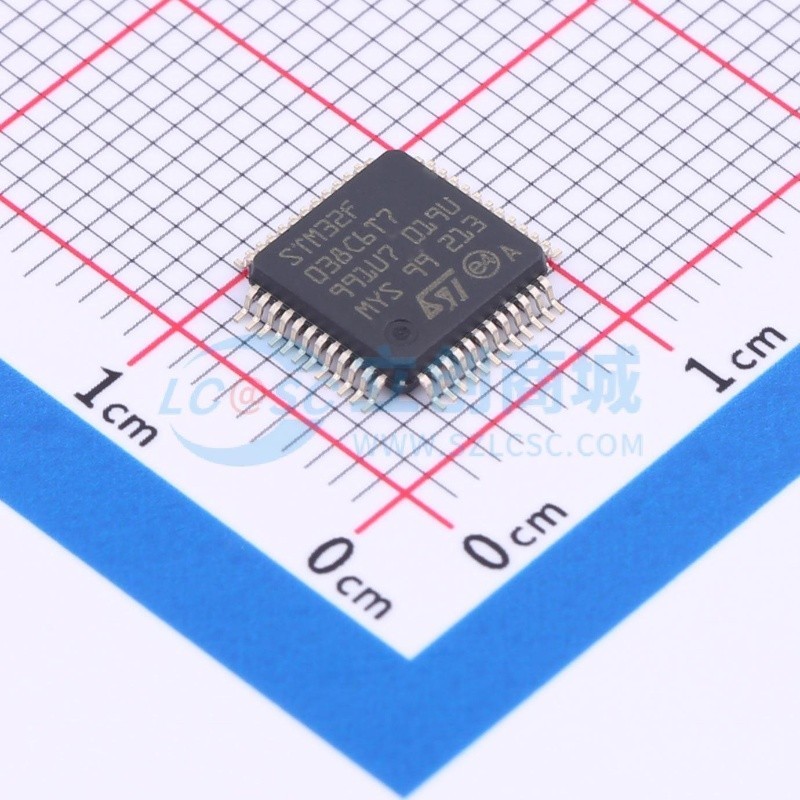 单片机(MCU/MPU/SOC) STM32F038C6T7 LQFP-48 ST(意法半导体)