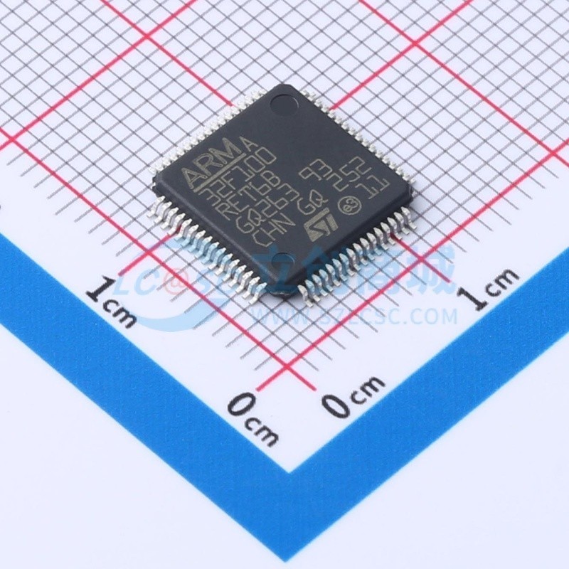 单片机(MCU/MPU/SOC) STM32F100RET6B LQFP-64 ST(意法半导体)