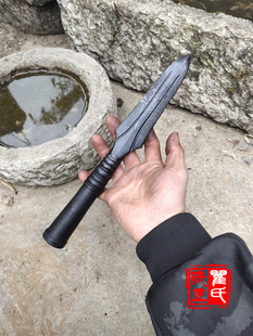 瞿氏铁匠小枪头小矛小红缨枪小霸王枪手工一体锻打武术器械未开刃