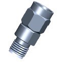 2.92mm-SMA-JK 27GHz 驻波：1.12：1 射频微波毫米波同轴转接器