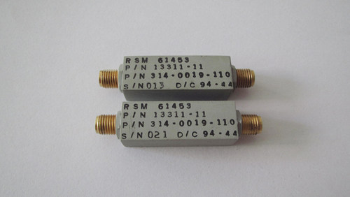 美国进口 6.2-6.9GHz SMA母-SMA母 RF 射频微波同轴带通滤波器