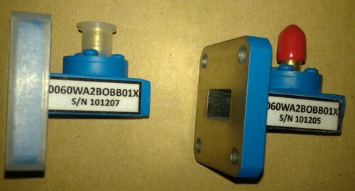 Woken 12.4-18GHz 50Ω SMA(F)-WR62 UBR140 波导转同轴  转接器