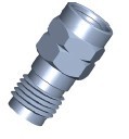 2.4mm-SMA-KJ 27GHz 驻波：1.12：1 射频微波毫米波同轴转接器