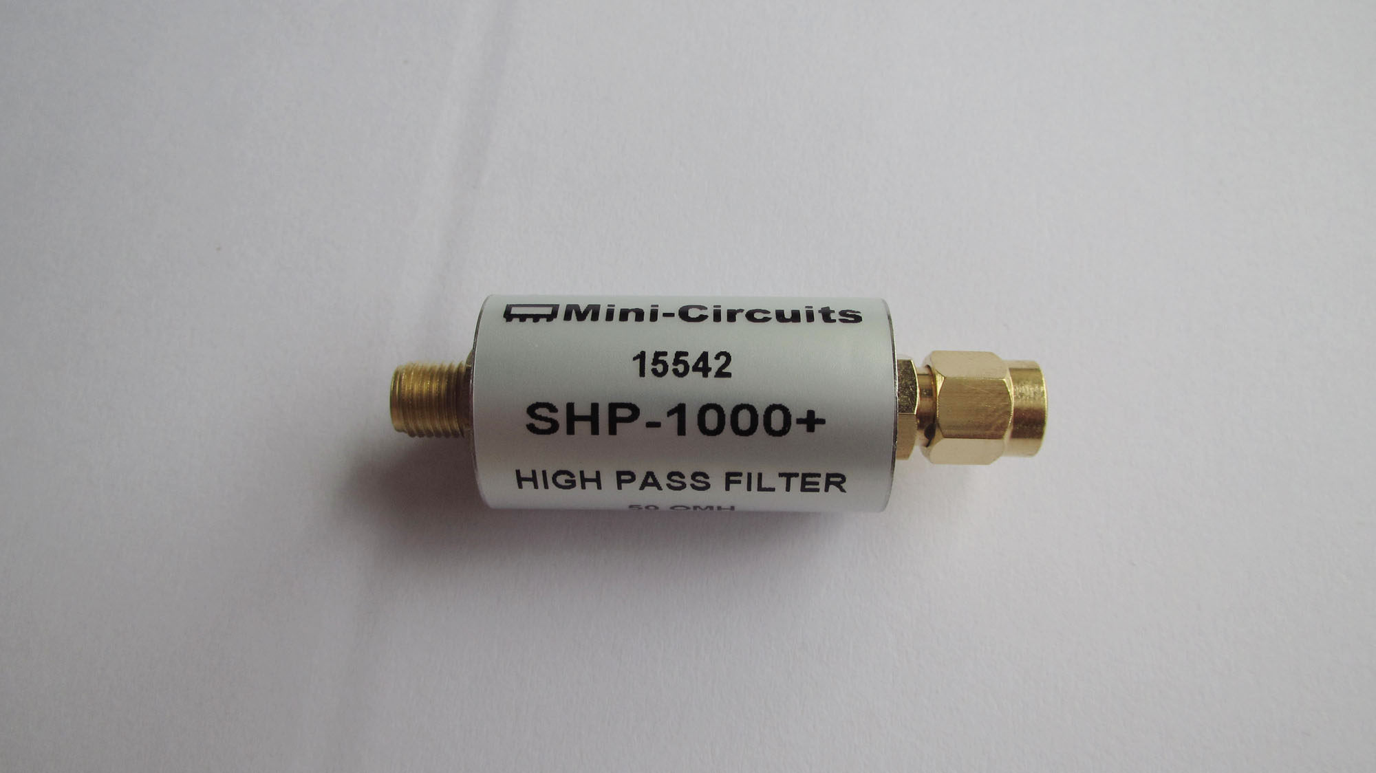 shp-1000  mini 截止频率:1000mhz  sma 射频微波同轴高通滤波器
