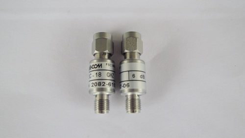 美国M/A-COM 20dB 2W DC-18GHz SMA RF 射频微波同轴固定衰减器