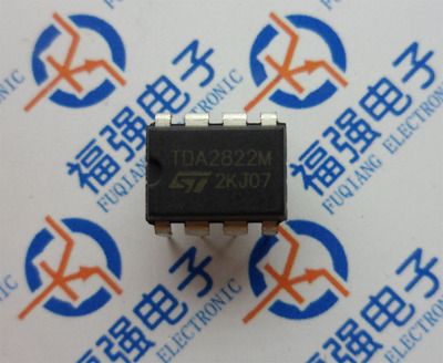 TDA2822 M 双音频功率放大器 9-12V DIP-8